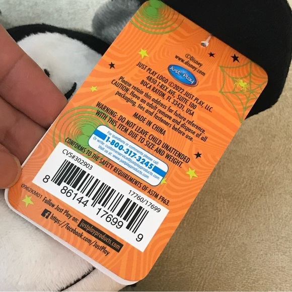 Disney Just Play Halloween Minnie Mouse 13” Stepper Dance Musical Plush New - Picture 12 of 13